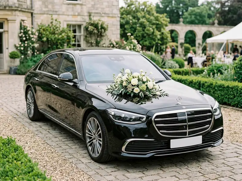 Mercedes Klasa S do ślubu